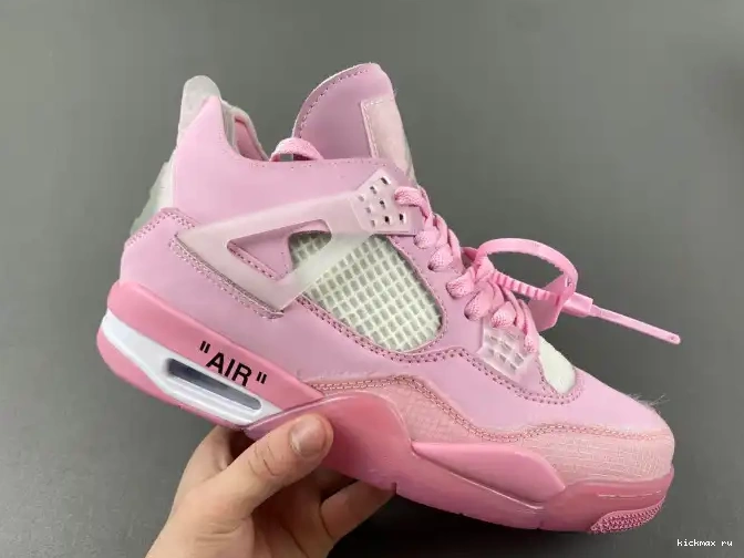 Cheap X PINK 4 JORDAN OFF-WHITE 0528